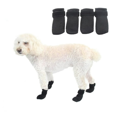 Cat Anti-Scratch Shoes  Pet Scratch Deterrent Boots for Cats Small Dogs  Grooming Cat Accessories Nail Gloves  Adjustable Cat Claw Cover for Bathing Shaving Treatment Checking Black XL