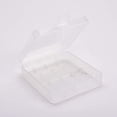 thumbnail image 2 of HUGFEGWE 2 x 18650 Battery Storage Case Holder Organizer Box Transparent 2Pcs U2536-18135, 2 of 7