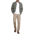 thumbnail image 2 of Chaqueta de negocios INSPIRE CHIC para hombres, con forro, cuello alto, cierre completo, chaqueta formal de golf XL gris, 2 of 6