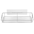 thumbnail image 4 of Bearachild Estante de baño Estante de ducha de baño Estante de esquina de baño de acero inoxidable Soporte de almacenamiento de cocina de plata montado Cocina y Comedor con gancho Bearachild HA025294-01, 4 of 6