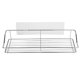 thumbnail image 4 of Bearachild Estante de baño Estante de ducha de baño Estante de esquina de baño de acero inoxidable Soporte de almacenamiento de cocina de plata montado Cocina y Comedor con gancho Bearachild HA025294-01, 4 of 6