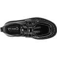 thumbnail image 4 of Circus by Sam Edelman Edelle Black Lugged-Sole Monk-Strap Slip On Loafers (BLACK, 8.5), 4 of 5