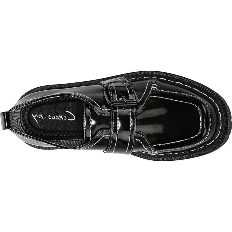 Circus by Sam Edelman Edelle Black Lugged-Sole Monk-Strap  display picture 2