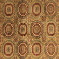 thumbnail image 1 of Ahgly Company Indoor Square Abstract Brown Modern Area Rugs, 7' Square, 1 of 4
