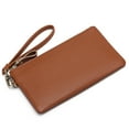 thumbnail image 7 of KALUNMA Men's Women's Wristlet Clutch Slim Leather Wallet RFID Blocking Handbag, 7 of 7