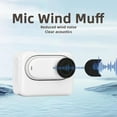 thumbnail image 2 of SGACAI Protector de viento para micrófono PandaXun para Insta360 GO 3S/GO 3, protector de viento para micrófono, funda de algodón, kit de audio, esponja reductora de ruido para accesorios de cámara, 2 of 6
