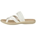 thumbnail image 5 of B.O.C. Womens Solid Alisha Sandals 8 White, 5 of 6