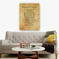 thumbnail image 2 of Prayer of St. Francis of Assisi Quotes Wall Art Vintage Prints Poster Nature Kitchen Modern Pictures Canvas Room Decor Hanging Giclee Painting, 2 of 6