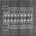 thumbnail image 1 of Ahgly Company Indoor Square Persian Gray Traditional Area Rugs, 4' Square, 1 of 1