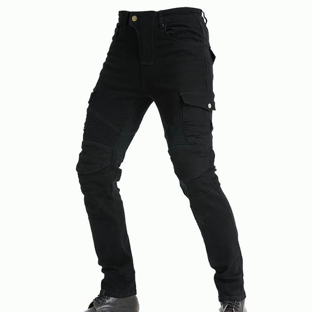 Motorcycle Riding Jeans, Motorcycle Racing Pants, Off-Road Outdoor Automobile Cycling Trousers with