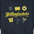thumbnail image 3 of Yellowjackets - Yellowjackets Icons - Men's Crew Neck Fleece Pullover, 3 of 5