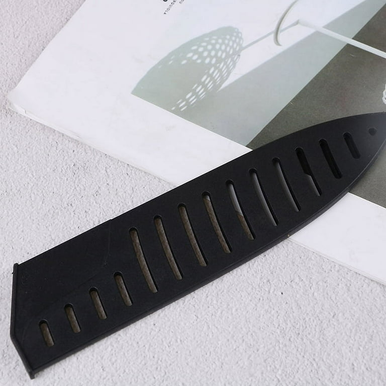 Sensei Black Plastic Knife Blade Cover / Guard - 4 3/4 inch x 1 inch - 1 Count Box, Men's, Size: One Size
