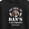 thumbnail image 3 of Forrest Gump - Lieutenant Dan's Ice Cream - Juniors Cropped Pullover Hoodie, 3 of 5