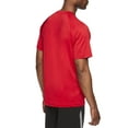 thumbnail image 3 of Reebok Men's and Big Men's Duration Short Sleeve Performance Training Top, up to 5XL, 3 of 4