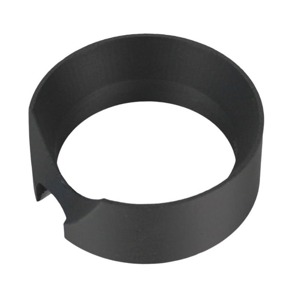 Embudo dosificador de espresso de repuesto, anillo dosificador de café fácil de usar para 9010 de 58 mm negro
