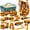 35pcs, variant on Magnetic Robocar Set,Magnetic Transform Engineering Car Assembled Toys,35PCS Kids-Magnetics Robocar Set,7 in 1 Construction Vehicle & Robot Toys Set with Storage Box, for Creative Play