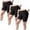 *Black, variant on VBVC Women's Plus 3-Pack Butt Lift Biker Shorts,Ladies Breathable Stretchy Bottoms,Workout Sweatpants For Women,Purple,L-5XL
