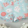 thumbnail image 6 of Gubotare Swim Trunks Toddler Boys Swim Trunks Toddler Swim Board Shorts Quick Dry Beach Swimwear Trunks Shorts Bathing Bottom for Boy Size 3-4T (Sky Blue,3-4 Years), 6 of 6