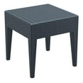 thumbnail image 3 of Pemberly Row Contemporary 3 Piece Patio Conversation Set in Dark Gray, 3 of 3