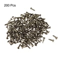 thumbnail image 3 of Uxcell Carbon Steel Tiny Nail Copper Plating for DIY Decorative Household Accessories 0.24" x 0.09" Bronze Tone 200pcs, 3 of 5