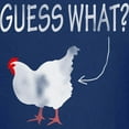 thumbnail image 3 of CafePress - Guess What? Chicken Butt! T Shirt - Dark T-Shirt Kids XS-XL, 3 of 4