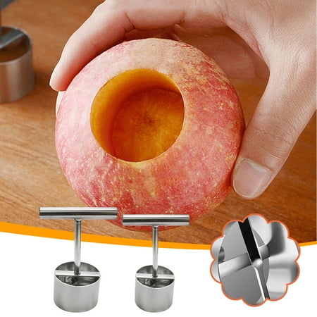 

DagobertNiko 304 Stainless Steel Fruit Corer Mould Fruit Pear Core Puller Fruit Corer Puncher