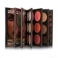 thumbnail image 5 of All-in-One Makeup Palette Book, Ideal Holiday & Anniversary Gift for Women. 24 Eyeshadows, 24 Lip Colors, 12 Shadows, 6 Highlighters, 6 Blushes, 7 Contours, Complete Beauty Kit, 5 of 7