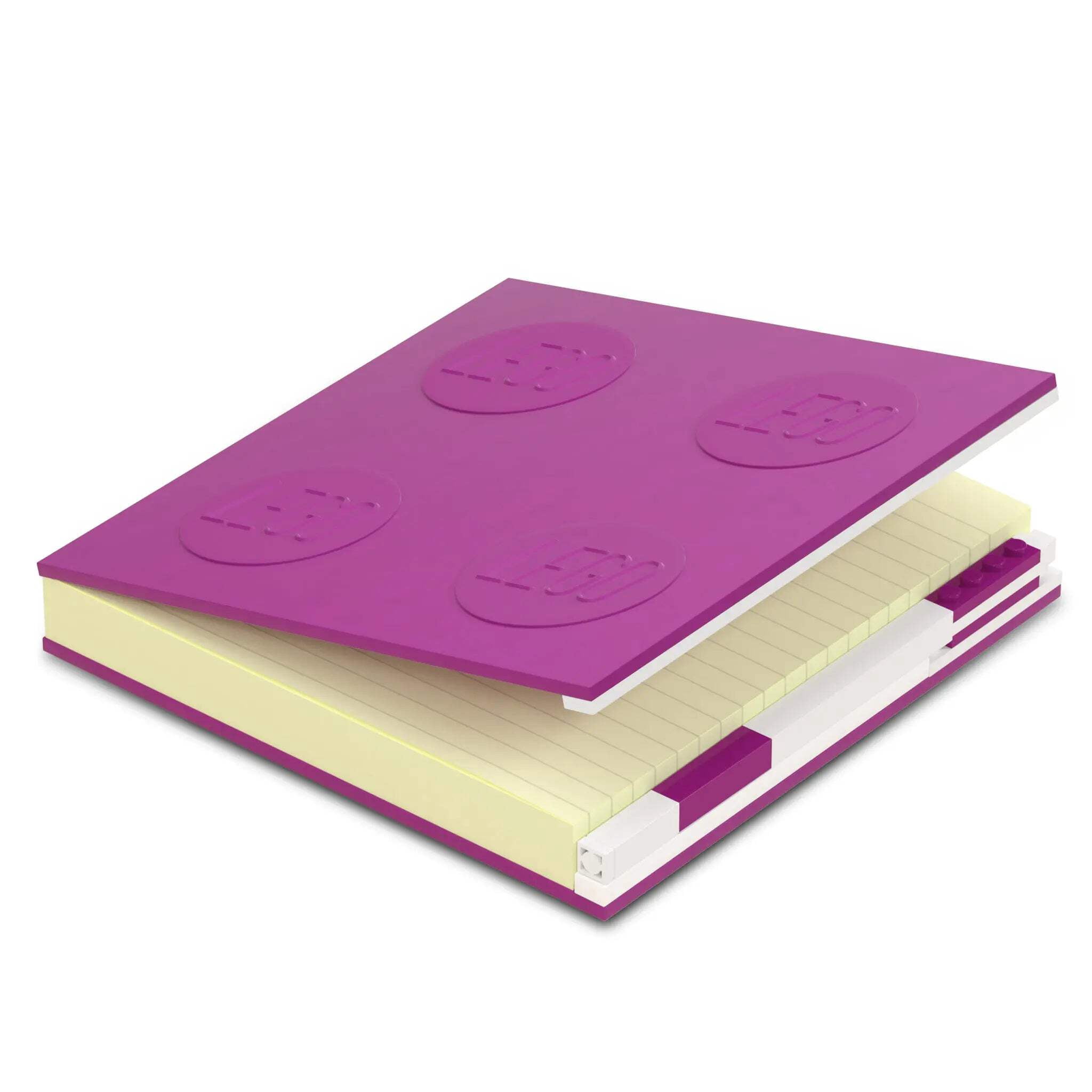 LEGO Stationery Locking Notebook with Gel Pen - Violet (52438)