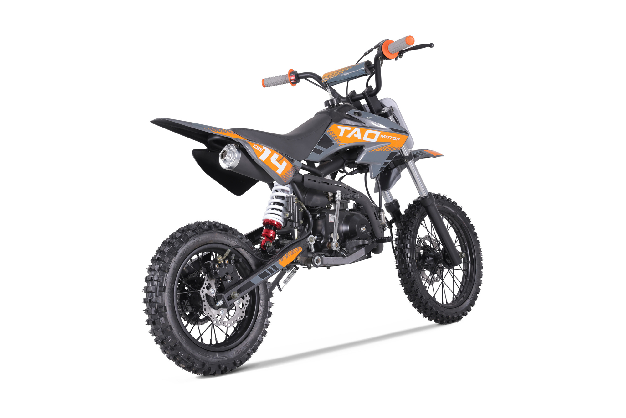 TAO MOTOR New DB-14 110CC Kids Dirt Bike with Automatic Engine Kick Start,Orange