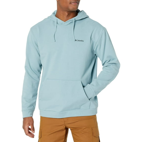 Columbia Men's Break It Down Hoodie, Stone Blue, Large