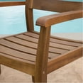 thumbnail image 2 of Caroline Outdoor 9-Piece Acacia Wood Dining Set with Expandable Dining Table, Teak Finish, 2 of 6