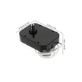 thumbnail image 2 of OFFIGAM Automatic Watch Winder with Motor, Black Plastic and Metal Build, Enhanced , Versatile for All Automatic Watches, 2 of 5