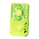 thumbnail image 2 of Mini ventilador recargable con ventilador portátil para senderismo Verde, 2 of 9