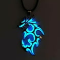 thumbnail image 4 of GKNET Vintage Luminous Dragon Pendant Necklace Luminous Fire Dragon Pendant Neckla WY4-A2, 4 of 9