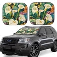 thumbnail image 1 of Fotbe Tropical Floral Jungle 2-Piece Car Windshield Sun Shade | Sun Blocker for Car Windshield | Foldable Automotive Interior Accessories for Sun Protection-Large, 1 of 6