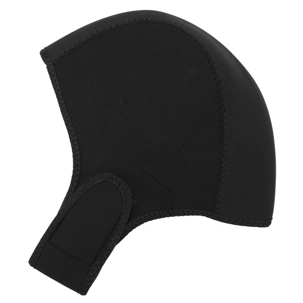 Traje de neopreno con capucha térmica para natación, surf, buceo, protección solar UV, secado rápido, para hombres y mujeres, color negro