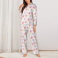 thumbnail image 2 of Naloa Cute Pig Pajamas for Women Set, Womens Pajama Sets, Lounge Sets for Women, 2pjs for Women-XX-Large, 2 of 7