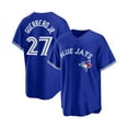 thumbnail image 1 of Men's Toronto Blue Jays Baseball Jersey GUERRERO JR.27# BICHETTE 11# Adult Replica Player Name Navy Jersey, 1 of 4