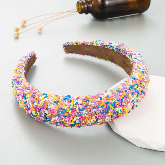 Fiudx Diadema Elegante, Tocado Ligero Material Suave, Accesorio para El Cabello y Diseño Ancho y Elegante, Regalo de Cumpleaños y Aniversario, Tendencia de Moda Femenina, Ocasiones Versátiles, Perfec