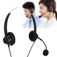 thumbnail image 4 of Office Headset, Easy To Use Clear Flexible Binaural Customer Service Headset  For Call Centers, 4 of 8
