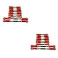 thumbnail image 2 of maskred 9Pcs / Set 9Pcs Tige de Traction Servo-Maillon de Direction pour 1/10 WLtoys K949 Commande Rouge 2Set, 2 of 6