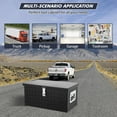 thumbnail image 1 of EDTara 20 Inch Aluminum Diamond Plate Tool Box With Lock and Keys, Heavy Duty Waterproof Truck Storage Organizer Chest for Pick Up Truck Bed, Rv Trailer/Van With Side Handle, 1 of 6