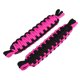 thumbnail image 1 of 2uds Puerta Correa Columpio Puertas Limitación Revisar Correas Nylon Negro Rosa, 1 of 5