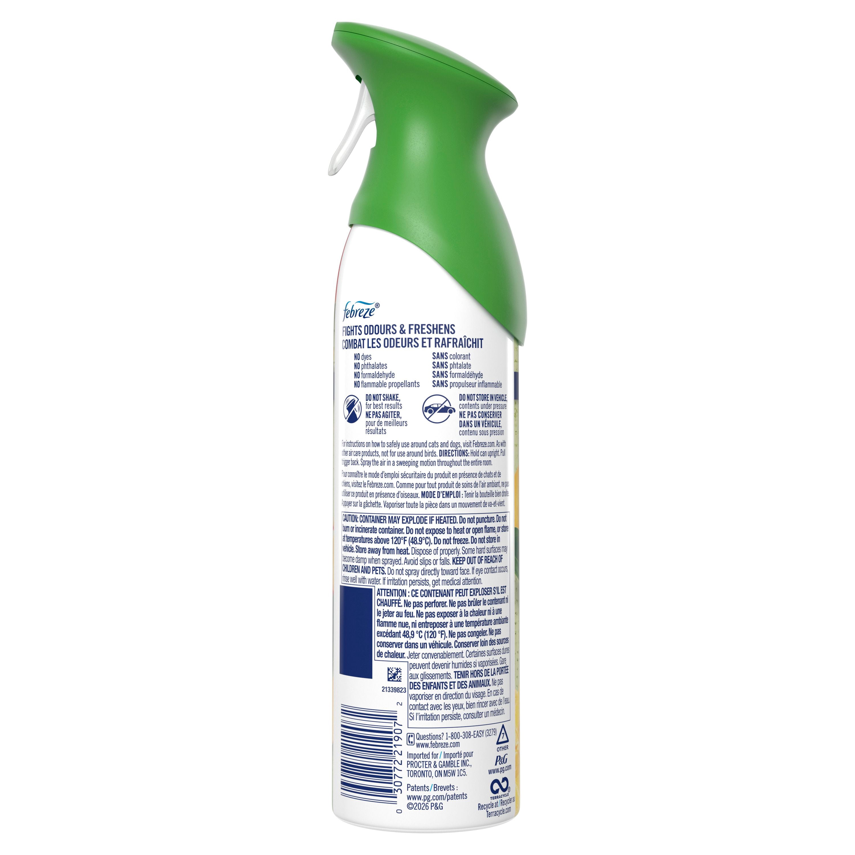 Febreze Air, Air Freshener Spray, Odour Fighting Room Spray, Mango, 1ct