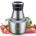 thumbnail image 2 of 2L Electric Food Chopper Food Processor Stainless Steel Bowl Blender Grinder, 2 of 18