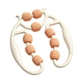 thumbnail image 4 of Rodillo muscular jinwen de 9 ruedas ador de piernas y brazos Naranja, 4 of 8