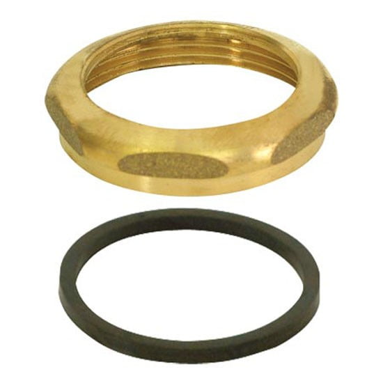 EzFlo 35061 Slip Joint Nut with Washer Brass 11/2"