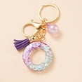 thumbnail image 4 of LYMAYTER Cute Pink Tassel Mug Accessory Initial Letter Charm Keychain - with Tassel, Heart - shaped Sequins, 4 of 7