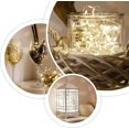 thumbnail image 2 of 6 uds Micro 2m 20 luces LED luces de cadena alimentadas por batería luces de alambre de cobre para dormitorio interior al aire libre tira de luces sin enchufe decoración Halloween Navidad cumpleaños JAMW Sencillez, 2 of 5