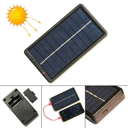 

Outdoor Solar Panel 2W Portable Emergency Power Supply USB Solar Panels Battery Charger